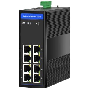 OC-7N3008 Switch Ethernet industriale, 8 x 10/100 / 1000M Base-TX (Non gestito)