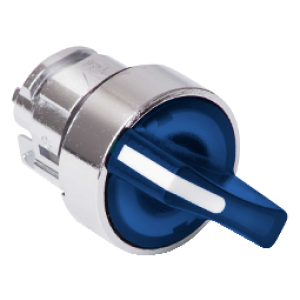 ZB4BK1263 Testa selettore luminoso - 2 posiz. Ø22 - blu