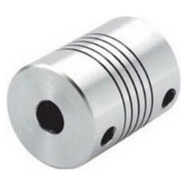 GIUENC100 Giunto accoppiatore flessibile elastico per encoder motore passo passo  10x10