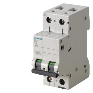 5SL6516-7BB interruttore magnetotermico 230 V 6kA, 1+N poli C, 16A