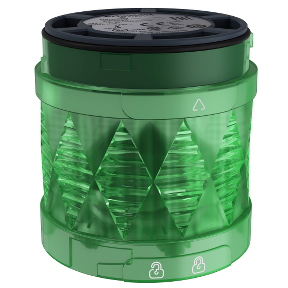 XVUC23 Elemento luminoso Ø60mm - FISSO - LED verde - IP65