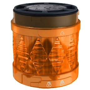 XVUC25 Elemento luminoso Ø60mm - FISSO - LED arancio - IP65